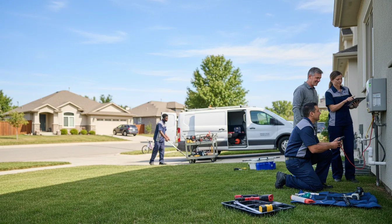 Tankless water heater service in Sandgap, KY